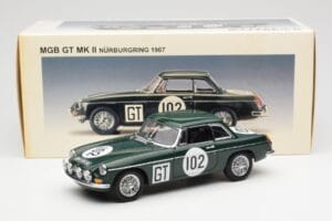 MGB GT Mk2 Nurburgring Зелен AUTOart 1:18 86781 Метал — снимка 8 от 8