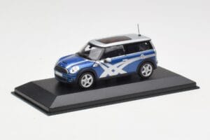 Mini Clubman R55 Cooper S Blue Metallic Onitsuka Tiger Minichamps 1:43 403138676 Метал — снимка 2 от 4