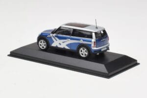 Mini Clubman R55 Cooper S Blue Metallic Onitsuka Tiger Minichamps 1:43 403138676 Метал — снимка 3 от 4