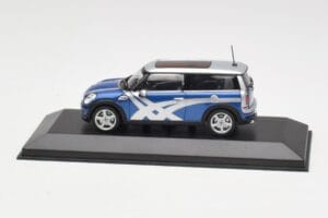 Mini Clubman R55 Cooper S Blue Metallic Onitsuka Tiger Minichamps 1:43 403138676 Метал