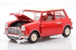 Mini Cooper 1275 S Червен Kyosho 1:18 8840 Метал — снимка 2 от 8