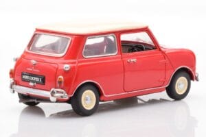 Mini Cooper 1275 S Червен Kyosho 1:18 8840 Метал — снимка 3 от 8
