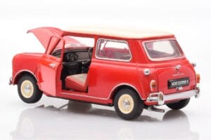 Mini Cooper 1275 S Червен Kyosho 1:18 8840 Метал — снимка 5 от 8