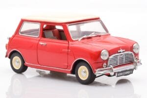 Mini Cooper 1275 S Червен Kyosho 1:18 8840 Метал — снимка 6 от 8