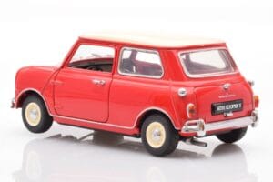 Mini Cooper 1275 S Червен Kyosho 1:18 8840 Метал — снимка 7 от 8