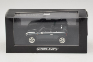 Mini Cooper Кабриолет Зелен с Бяла Ивица Minichamps 1:43 80420309093-R1 Метал — снимка 5 от 5