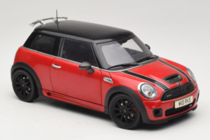 Mini Cooper John Cooper Works R56 Червен & Черен Kyosho 1:18 80430419909 Метал — снимка 6 от 8