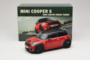 Mini Cooper John Cooper Works R56 Червен & Черен Kyosho 1:18 80430419909 Метал — снимка 8 от 8