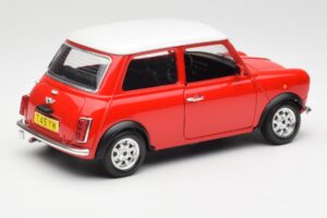 Mini Cooper Червен Bburago 1:18 3379 Метал — снимка 3 от 8