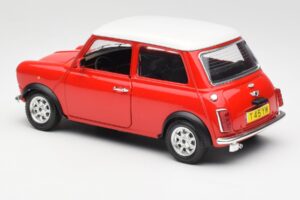 Mini Cooper Червен Bburago 1:18 3379 Метал — снимка 7 от 8