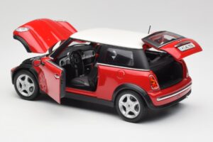 Mini Cooper R50 Червен Maisto 1:18 31619 Метал — снимка 7 от 8