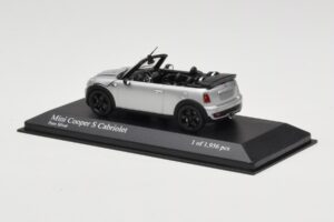 Mini Cooper S R57 Кабриолет Сребрист Minichamps 1:43 431138830 Метал — снимка 3 от 6