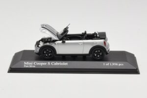 Mini Cooper S R57 Кабриолет Сребрист Minichamps 1:43 431138830 Метал — снимка 5 от 6