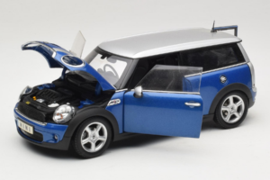 Mini Cooper S Clubman R55 Син & Сребрист Kyosho 1:18 80430421048 Метал — снимка 2 от 8