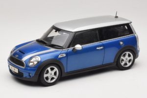 Mini Cooper S Clubman R55 Син & Сребрист Kyosho 1:18 80430421048 Метал