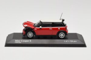 MINI Cooper S R53 Червен Minichamps 1:43 431138200 Метал — снимка 5 от 5
