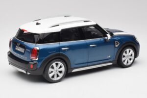 Mini Countryman F60 Island Син & Бял Kyosho 1:18 80432447940 Метал — снимка 3 от 8