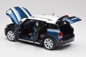 Mini Countryman F60 Island Син & Бял Kyosho 1:18 80432447940 Метал — снимка 5 от 8