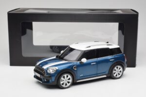 Mini Countryman F60 Island Син & Бял Kyosho 1:18 80432447940 Метал — снимка 8 от 8