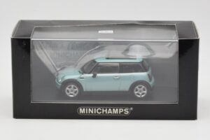 Mini One R50 Светло Зелено Со Светло Зелен Покрив Minichamps 1:43 MINI003 Метал — снимка 4 от 4