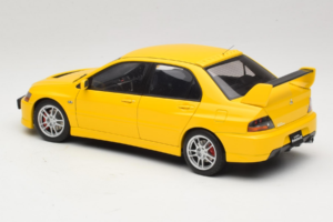 Mitsubishi Lancer Evolution IX GSR Жълт AUTOart 1:18 77192 Метал — снимка 7 от 8