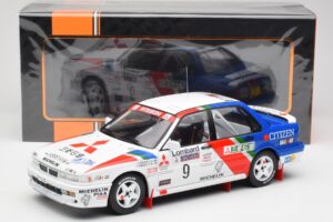 Mitsubishi Galant VR-4 #9 K. Eriksson / S. Parmander RAC Rally 1990 IXO 1:18 18RMC192A Метал — снимка 6 от 6
