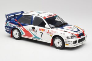 Mitsubishi Lancer Evo 3 Group A #4 T. Makinen / S. Harjanne Rally Australia 1996 Otto 1:18 OT475 Смола — снимка 4 от 6