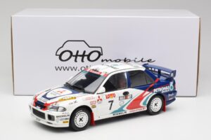 Mitsubishi Lancer Evo 3 Group A #4 T. Makinen / S. Harjanne Rally Australia 1996 Otto 1:18 OT475 Смола — снимка 6 от 6