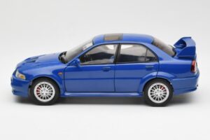 Mitsubishi Lancer EVO VI Син RHD AUTOart 1:18 77151 Метал — снимка 4 от 8