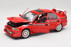Mitsubishi Lancer Evo VI Tommi Makinen Edition Червен AUTOart 1:18 77156 Метал — снимка 2 от 8