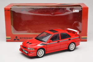 Mitsubishi Lancer Evo VI Tommi Makinen Edition Червен AUTOart 1:18 77156 Метал — снимка 8 от 8