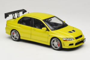 Mitsubishi Lancer Evo VII Mustard Yellow AUTOart 1:18 77166 Метал — снимка 6 от 8