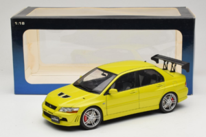 Mitsubishi Lancer Evo VII Mustard Yellow AUTOart 1:18 77166 Метал — снимка 8 от 8
