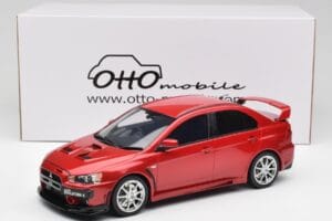Mitsubishi Lancer Evo X FQ 400 Червен Otto 1:18 OT1084 Смола — снимка 6 от 6