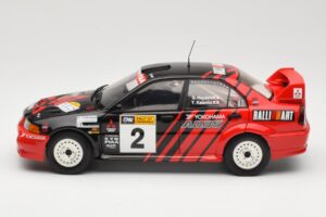 Mitsubishi Lancer Evolution VI #2 Y. Kataoka / S. Hayashi Winner Rally Canberra 1999 AUTOart 1:18 89942 Метал — снимка 4 от 8