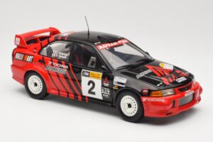 Mitsubishi Lancer Evolution VI #2 Y. Kataoka / S. Hayashi Winner Rally Canberra 1999 AUTOart 1:18 89942 Метал — снимка 6 от 8