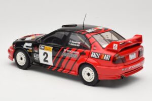 Mitsubishi Lancer Evolution VI #2 Y. Kataoka / S. Hayashi Winner Rally Canberra 1999 AUTOart 1:18 89942 Метал — снимка 7 от 8