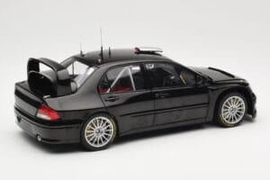 Mitsubishi Lancer Evolution WRC Plain Body Черен AUTOart 1:18 80528 Метал — снимка 3 от 8