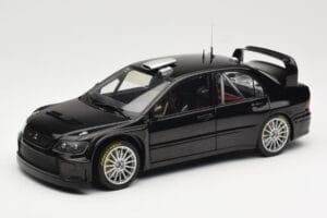 Mitsubishi Lancer Evolution WRC Plain Body Черен AUTOart 1:18 80528 Метал