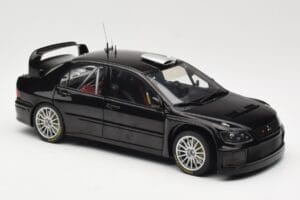Mitsubishi Lancer Evolution WRC Plain Body Черен AUTOart 1:18 80528 Метал — снимка 6 от 8