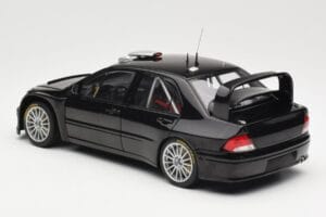 Mitsubishi Lancer Evolution WRC Plain Body Черен AUTOart 1:18 80528 Метал — снимка 7 от 8