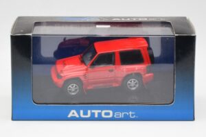 Mitsubishi Pajero Evo Червен AUTOart 1:43 57203 Метал — снимка 4 от 4