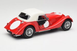 Morgan 4/4 Plus Competition Hardtop Червен Kyosho 1:18 08114R Метал — снимка 3 от 8