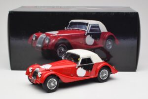 Morgan 4/4 Plus Competition Hardtop Червен Kyosho 1:18 08114R Метал — снимка 8 от 8
