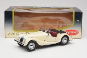Morgan 4/4 Series II Бял Kyosho 1:18 08111W Метал — снимка 8 от 8