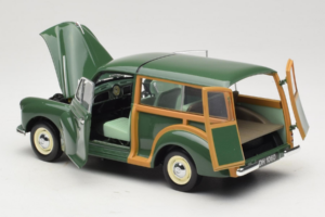 Morris Minor 1000 Traveller Зелен Minichamps 1:18 150137011 Метал — снимка 5 от 8