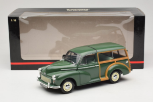 Morris Minor 1000 Traveller Зелен Minichamps 1:18 150137011 Метал — снимка 8 от 8