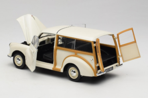 Morris Minor Traveller Бял Minichamps 1:18 150137010 Метал — снимка 5 от 9