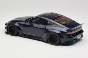 Nissan 400Z RZ34 Pandem Midnight Blue GT Spirit 1:18 GT494 Смола — снимка 5 от 6