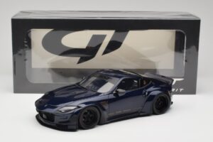Nissan 400Z RZ34 Pandem Midnight Blue GT Spirit 1:18 GT494 Смола — снимка 6 от 6